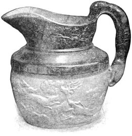 A Hart & Hound Tavern Jug which would not have been out of place in Hart Buck's establishment.